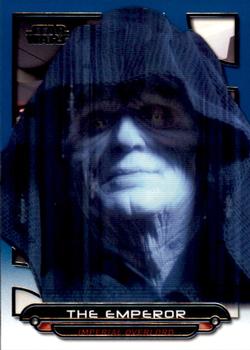 2018 Topps Star Wars: Galactic Files - Blue #ESB-18 The Emperor Front