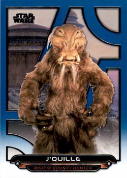2018 Topps Star Wars: Galactic Files - Blue #ROTJ-29 J'Quille Front