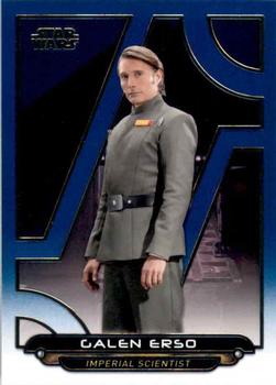 2018 Topps Star Wars: Galactic Files - Blue #RO-10 Galen Erso Front