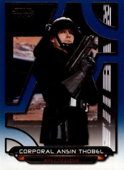 2018 Topps Star Wars: Galactic Files - Blue #RO-52 Corporal Ansin Thobel Front