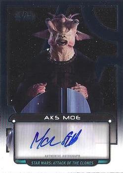2018 Topps Star Wars: Galactic Files - Autographs #A-MSA Marc Silk Front