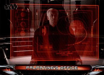 2018 Topps Star Wars: Galactic Files - Locations #L-6 Palpatine's Office Front