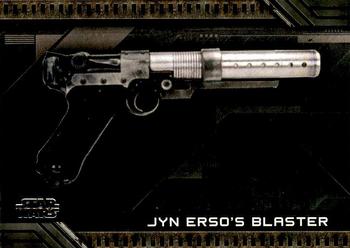 2018 Topps Star Wars: Galactic Files - Weapons #W-7 Jyn Erso's Blaster Front