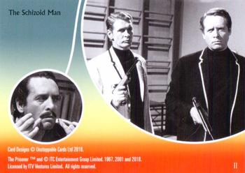2018 Unstoppable The Prisoner 50th Anniversary #11 Seeing Double Back