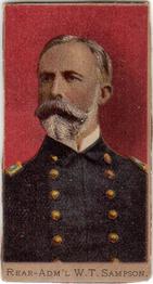 1901 Sweet Caporal Heroes of the Spanish War (T175) #NNO Admiral W.T. Sampson Front
