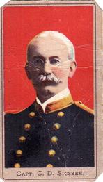 1901 Sweet Caporal Heroes of the Spanish War (T175) #NNO C.D. Sigsbee Front