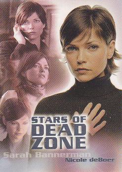2004 Rittenhouse Dead Zone Seasons 1 & 2 - Stars of the Zone #S2 Sarah Bannerman Front