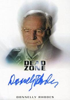 2004 Rittenhouse Dead Zone Seasons 1 & 2 - Autographs #NNO Donnelly Rhodes Front