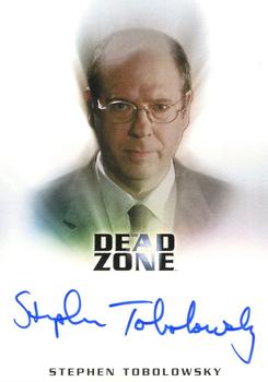 2004 Rittenhouse Dead Zone Seasons 1 & 2 - Autographs #NNO Stephen Tobolowsky Front