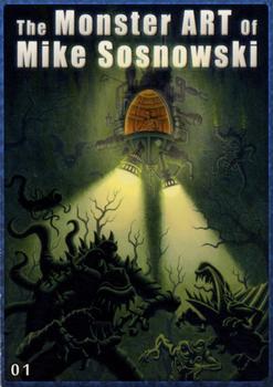 2011 Studio E The Monster Art of Mike Sosnowski #1 Title Card Front