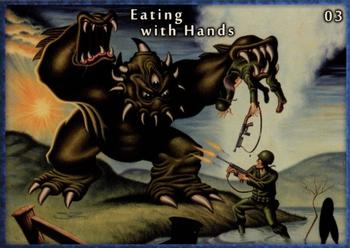 2011 Studio E The Monster Art of Mike Sosnowski #3 Eating with Hands Front