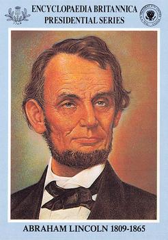 1991 Encyclopedia Britannica Presidential #NNO Abraham Lincoln Front
