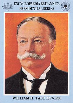 1991 Encyclopedia Britannica Presidential #NNO William H. Taft Front