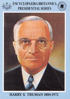 1991 Encyclopedia Britannica Presidential #NNO Harry S. Truman Front