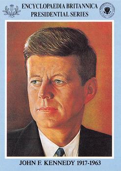 1991 Encyclopedia Britannica Presidential #NNO John F. Kennedy Front