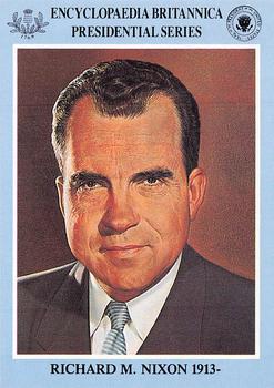 1991 Encyclopedia Britannica Presidential #NNO Richard M. Nixon Front