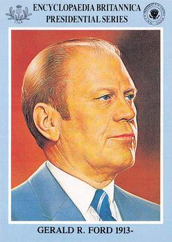 1991 Encyclopedia Britannica Presidential #NNO Gerald R. Ford Front