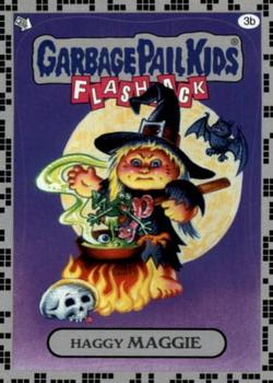 2011 Topps Garbage Pail Kids Flashback Series 2 - Silver #3b Haggy Maggie Front