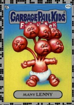 2011 Topps Garbage Pail Kids Flashback Series 2 - Silver #42a Many Lenny Front