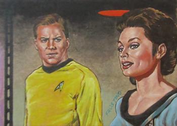2018 Rittenhouse Star Trek The Original Series The Captain's Collection - Sketches #NNO Norman Jim Faustino Front