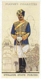 1938 Player's Military Uniforms of The British Empire Overseas #31 Indian States Forces: Gwalior State Forces Front