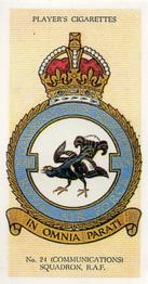 1997 Card Collectors Society 1937 Player's R.A.F. Badges (reprint) #17 No.24 (Communications) Squadron Front