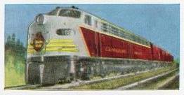 1955 Sweetule Modern Transport #18 Canadian Pacific Diesel Front