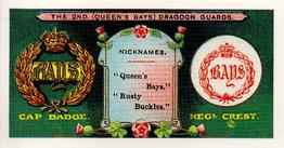 1993 Card Collectors Society Regimental Crests, Nicknames and Collar Badges #NNO The 2nd (Queen's Bays) Dragoon Guards Front