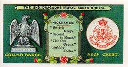 1993 Card Collectors Society Regimental Crests, Nicknames and Collar Badges #NNO The 2nd Dragoons (Royal Scots Greys) Front