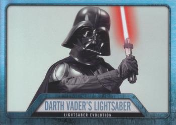 2016 Topps Star Wars Evolution - Lightsaber Evolution #EL-2 Darth Vader's Lightsaber Front