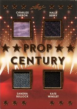 2018 Leaf Metal Pop Century - Prop Century 4 - Bronze Spectrum Holofoil #PC4-07 Charlize Theron / Halle Berry / Sandra Bullock / Kate Winslet Front
