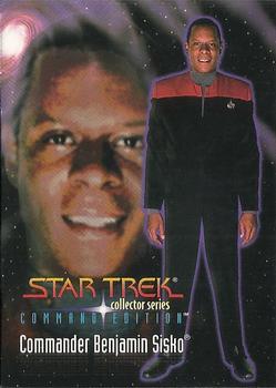 1994 SkyBox Playmates Star Trek Collector's Series Command Edition #NNO Captain Benjamin Sisko Front