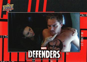 2018 Upper Deck Marvel's The Defenders #5 What's On Your Mind? Front
