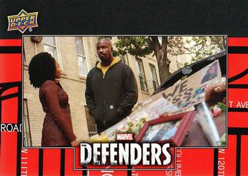 2018 Upper Deck Marvel's The Defenders #10 Always the Same Story Front