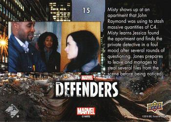 2018 Upper Deck Marvel's The Defenders #15 Can I Go Now? Back