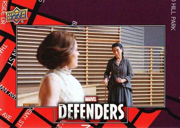 2018 Upper Deck Marvel's The Defenders #18 It's a Door Front