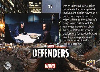 2018 Upper Deck Marvel's The Defenders #25 I'm Your Attorney Back