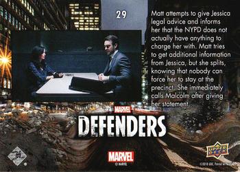 2018 Upper Deck Marvel's The Defenders #29 I Know the Drill Back