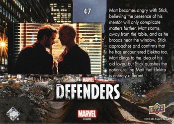 2018 Upper Deck Marvel's The Defenders #47 She's Something Else Back