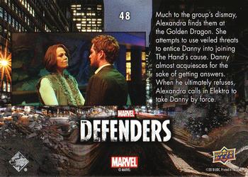 2018 Upper Deck Marvel's The Defenders #48 Alternatives Back
