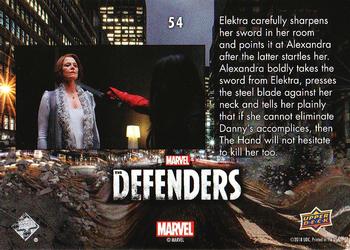 2018 Upper Deck Marvel's The Defenders #54 You're Skilled. My Child. Back