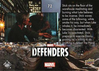 2018 Upper Deck Marvel's The Defenders #72 Little of This. Little of That. Back