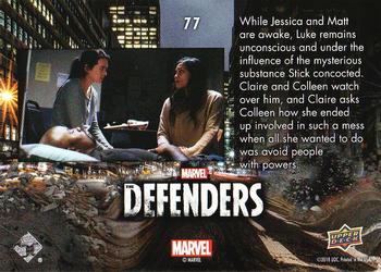 2018 Upper Deck Marvel's The Defenders #77 Sidekick Back
