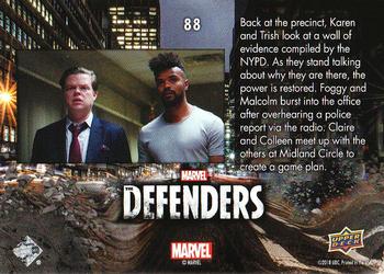 2018 Upper Deck Marvel's The Defenders #88 44th and 11th Ave Back