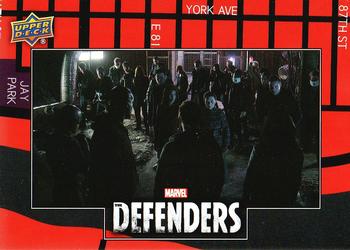 2018 Upper Deck Marvel's The Defenders #94 One Way Out Front