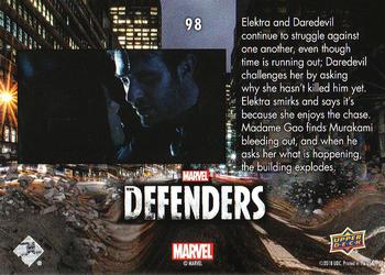 2018 Upper Deck Marvel's The Defenders #98 This Is What Living Feels Like Back