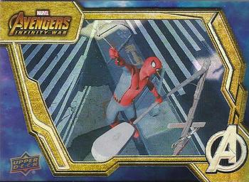 2018 Upper Deck Marvel Avengers Infinity War #16 Hold On Front