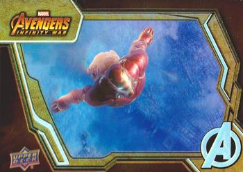 2018 Upper Deck Marvel Avengers Infinity War #18 17A Front