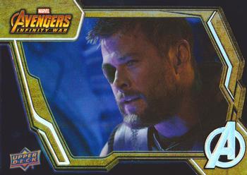 2018 Upper Deck Marvel Avengers Infinity War #45 He's Never Fought Me Twice Front