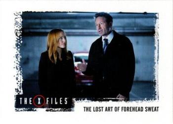 2018 Rittenhouse X-Files Seasons 10 & 11 #56 The Lost Art of Forehead Sweat Front